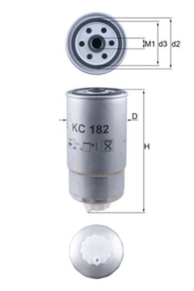 KNECHT Filtru Combustibil Great Wall Hover Pi Iveco Daily 3 Caroserie/Daily 3...