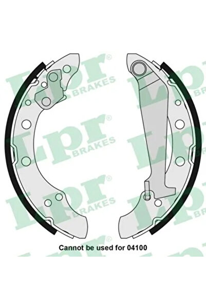 LPR Brake shoe set SKODA FAVORIT pick-up (787) 1992-1997