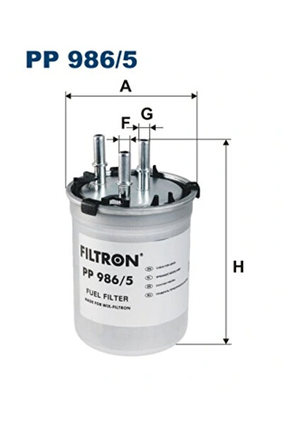 Filtron Filtru Combustibil Audi A1