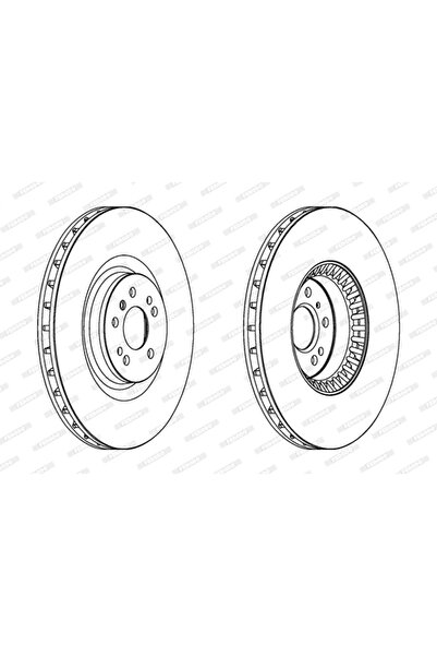 FERODO Disc Frana Mercedes-Benz Gl-Class/M-Class/R-Class