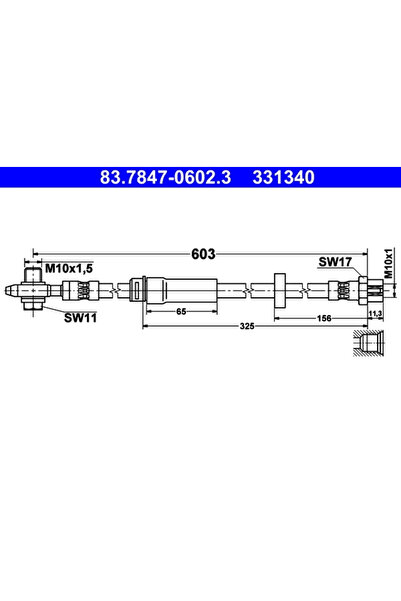 Ate Furtun Frana Vw Passat B6/Passat B7/Passat Cc B6 2005-2020