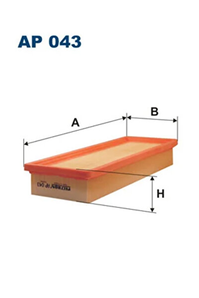 Filtron Air filter Fiat Elba Csl (146_) 1991-1997 Diesel
