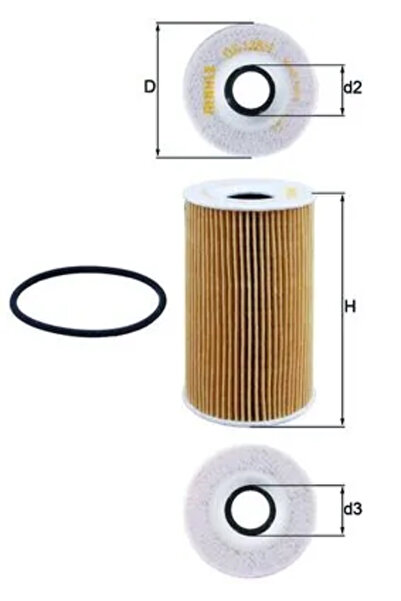 KNECHT Маслен филтър Porsche 911/Boxster/Carrera