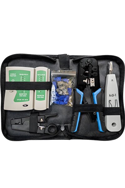 Other Zaciskarka tester kabli sieciowych internetowych wtyki RJ45 - zestaw