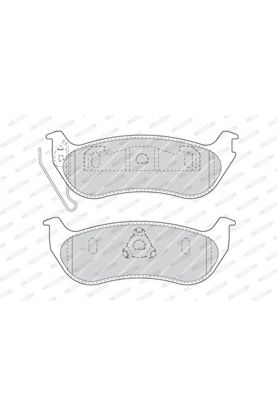 FERODO Set Placute Frana Frana Disc Jeep Cherokee/Wrangler 2