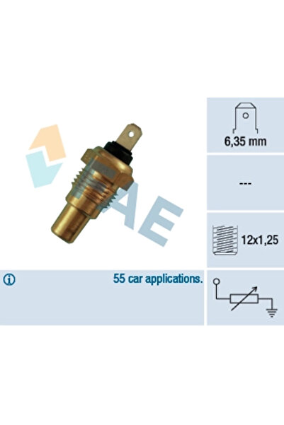 FAE Senzor,temperatura Lichid De Racire Nissan Sunny Iii Liftback (n14) 1990-1995 Diesel