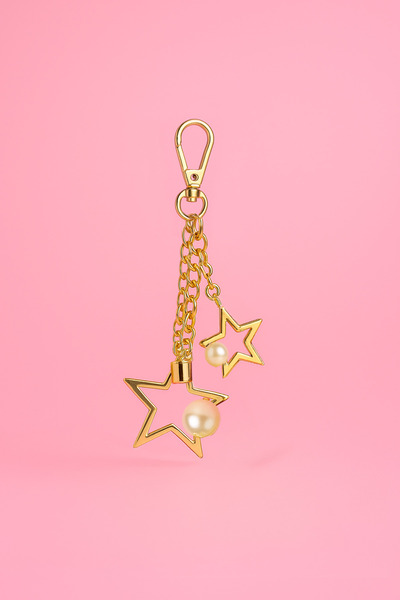 westbag Bag Ornament Charm with Pearl and Star