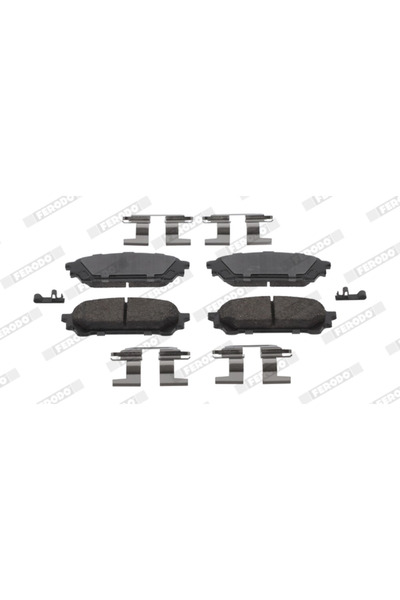 FERODO Комплект спирачни накладки за дискови спирачки Subaru Forester/Impreza