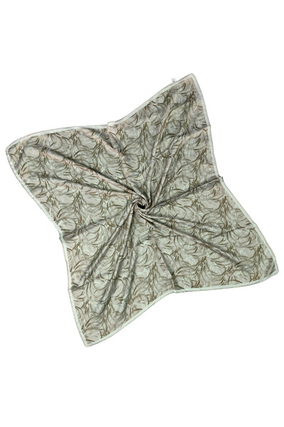 mim eşarp Φουλάρι από σιφόν με σχέδιο Valino – 90x90 cm