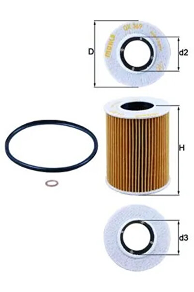 KNECHT Filtru Ulei Hyundai Accent 2/Getz/Matrix Kia Cee'D