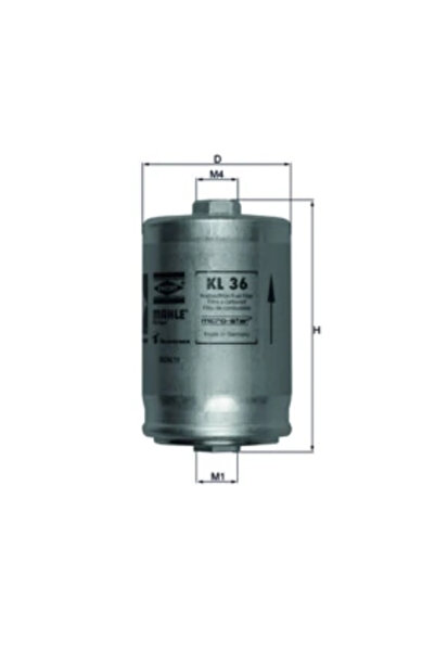 KNECHT Filtru Combustibil Audi 80 B4/A4 B5/A8 D2 1988-2005
