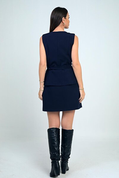 By Saygı Жіноче двошарове плаття з підкладкою та підкладкою