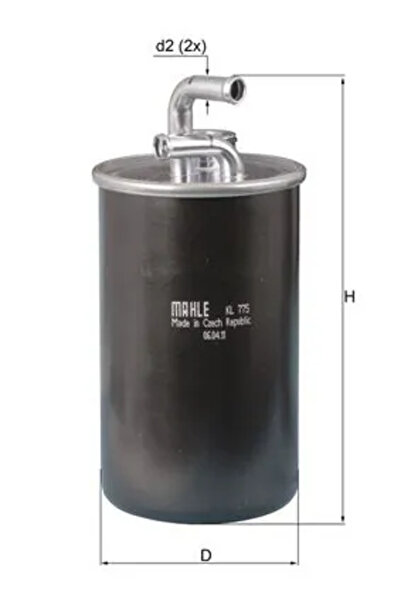 KNECHT Filtru Combustibil Chrysler Sebring Dodge Avenger/Caliber/Journey