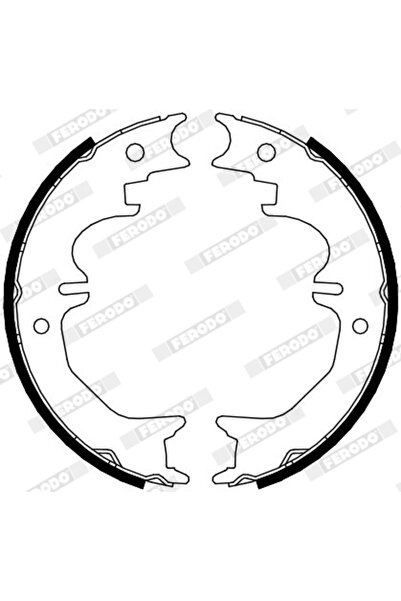 FERODO Brake Shoe Set Handbrake Lexus Gx Toyota Fortuner/Land Cruiser