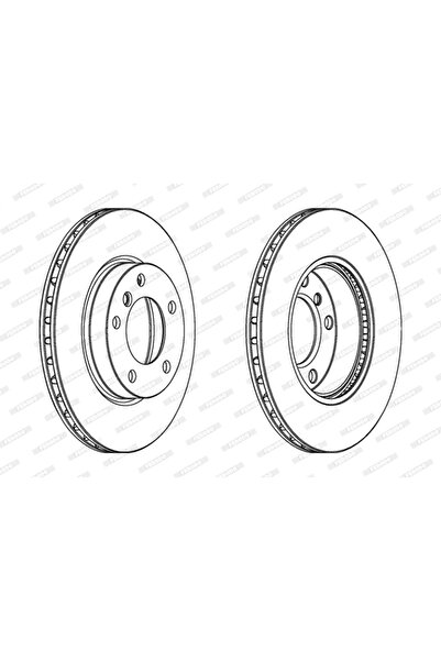FERODO Brake Disc Bmw 3