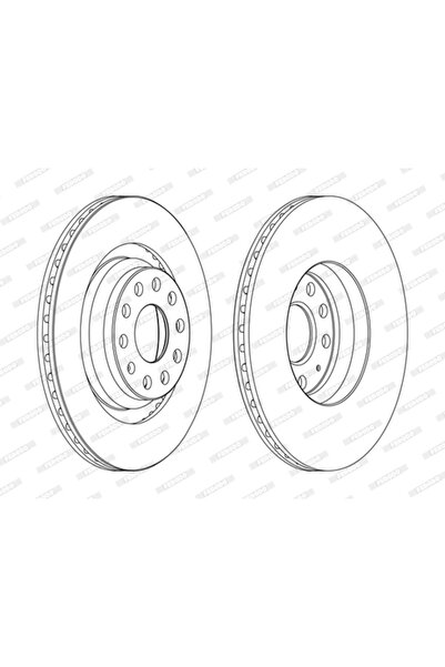 FERODO Disc Frana Cupra Ateca (kh7, Khp, Kbp) 2018-2025 Benzina