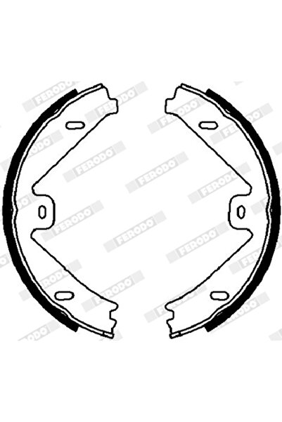 FERODO Set Saboti Frana Frana De Mana Mercedes-Benz Cls/E-Class/Glk-Class