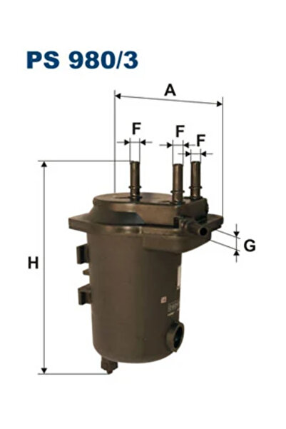 Filtron Filtru Combustibil Renault Megane 2/Scenic 2
