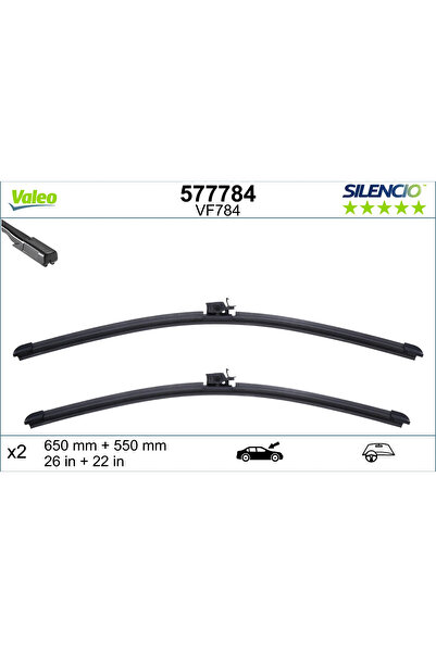 VALEO Lamela Stergator Fata Mercedes-Benz Gle/Gls