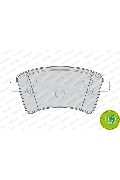 FERODO Set Placute Frana Frana Disc Mercedes-Benz Citan Mixto Renault Kangoo ...