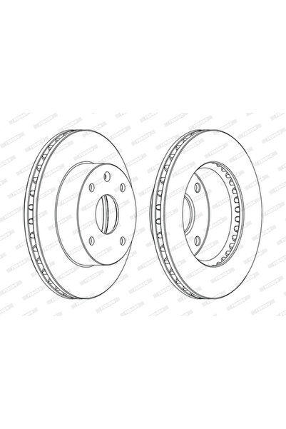 FERODO Disc Frana Buick (Sgm) Excelle Hrv Chevrolet Epica/Evanda/Lacetti