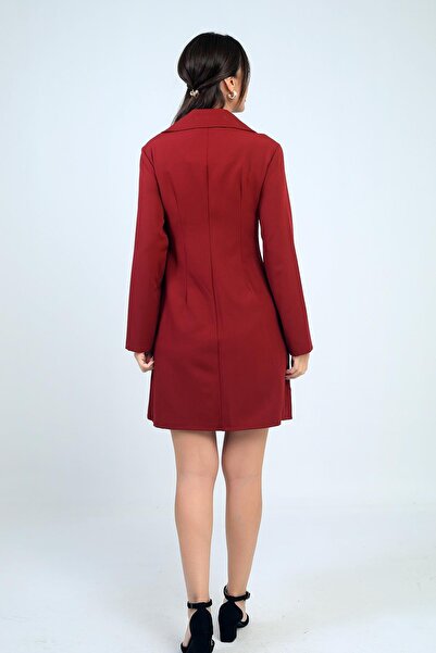 By Saygı Γυναικείο κοντό φόρεμα με φερμουάρ