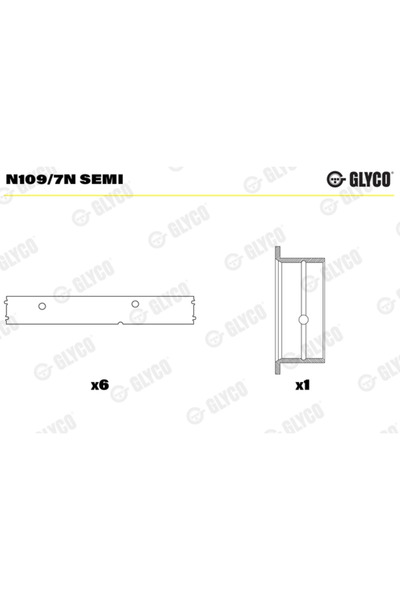 GLYCO Bucsi Ax Cu Came King Long 6110/6122 Man F2000/F8