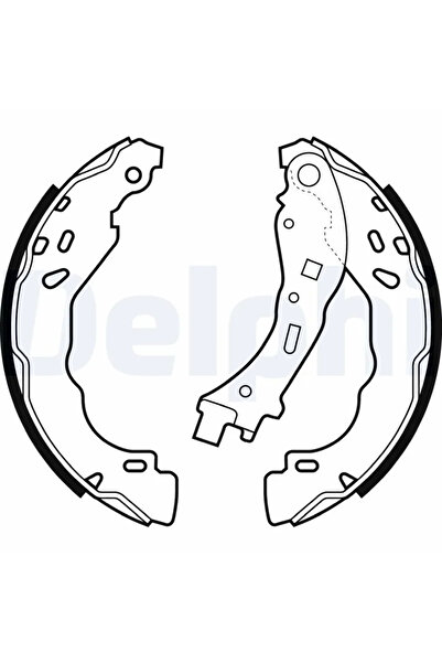 DELPHİ Set Saboti Frana Citroen C-Elysee/C3 2/C4 Cactus Ds Ds 3