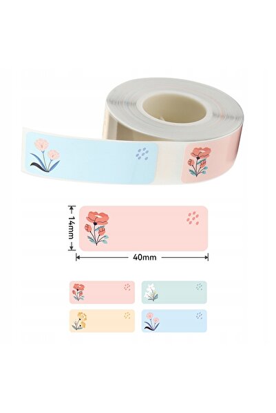 Other Etichete autocolante NIIMBOT 14*40mm 160 buc FLORI