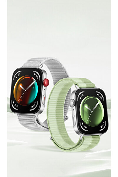 Nextron Huawei Watch Fit 4 / Fit 4 Pro / Fit 3 Uyumlu Spor Hasır Örgü Cırtlı A+kalite Rahat Hasır Kordon