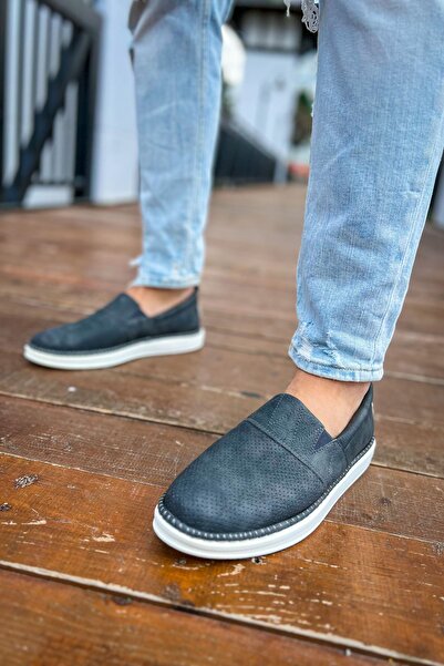 Zerenyus Brecon Laceless Daily Men's Casual Shoes Anthracite