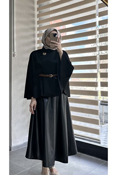 BySerraÖzcan Kemerli Nubuk Panço