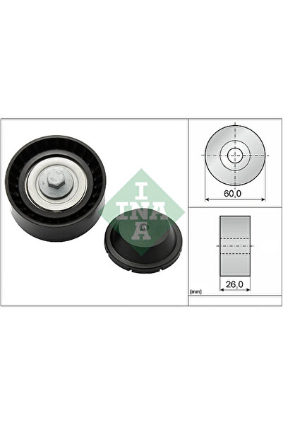 FAG Rola Ghidare/Conducere Curea Transmisie Land Rover Freelander 2/Range Rov...