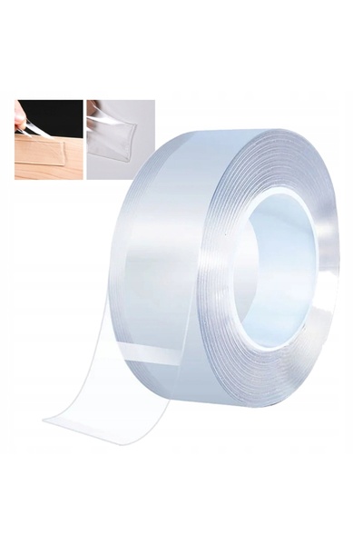Other BANDĂ TRANSPARENTĂ DUBLU-ADEZIVĂ REUTILIZABILĂ PUTERNICĂ