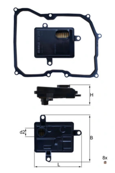 KNECHT Filtru Hidraulic Cutie De Viteze Automata Seat Toledo 4 Skoda Fabia 3/...