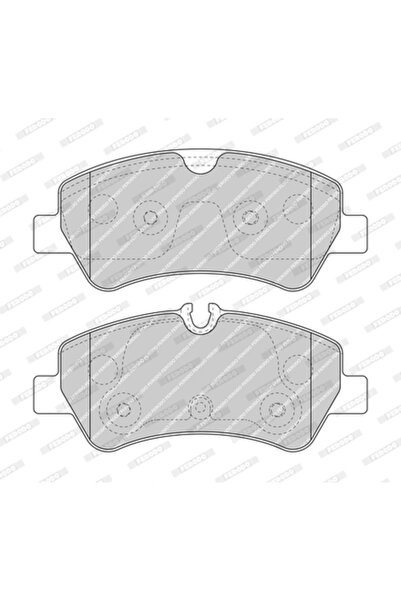 FERODO Disc Brake Pad Set Ford Tourneo Custom V362 Bus/Transit Custom V362