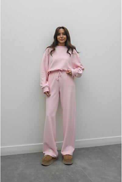 Havoş Pink Thessaloniki Knit Set