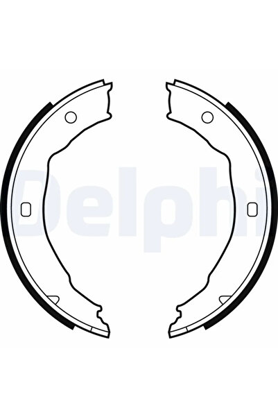 DELPHİ Handbrake Brake Shoe Set Peugeot 406/607