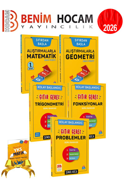 Benim Hocam Yayınları Şenol Hoca - Sıfırdan Başla Alıştırmalarla - Çıtır Çere...