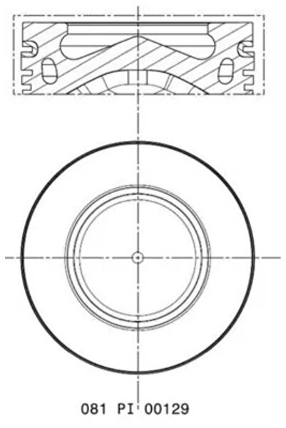 MAHLE Piston Bmw 1 Mini Mini