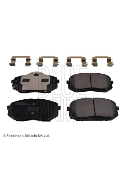 BLUE PRİNT Set Placute Frana Frana Disc Punte Fata Kia Soul 2