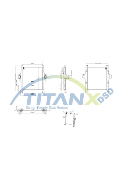 TitanX Intercooler Compresor Iveco Eurotrakker/Trakker 1