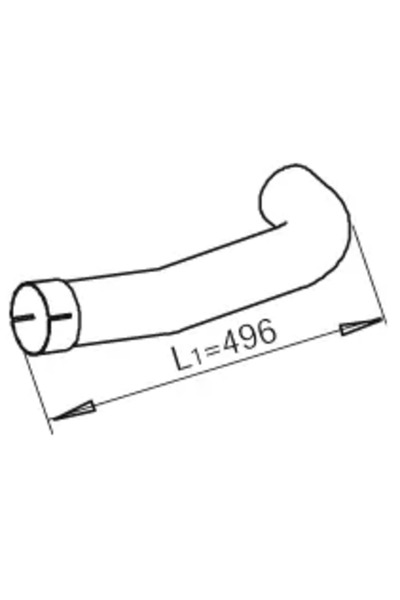 Dinex Racord Evacuare Fata Man Tgm 1