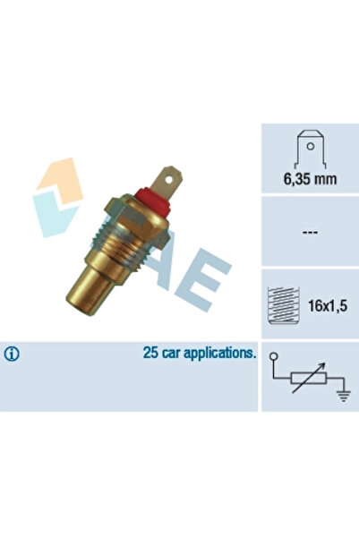 FAE Senzor,temperatura Lichid De Racire Toyota Corolla (_e11_) 1997-2000 Diesel
