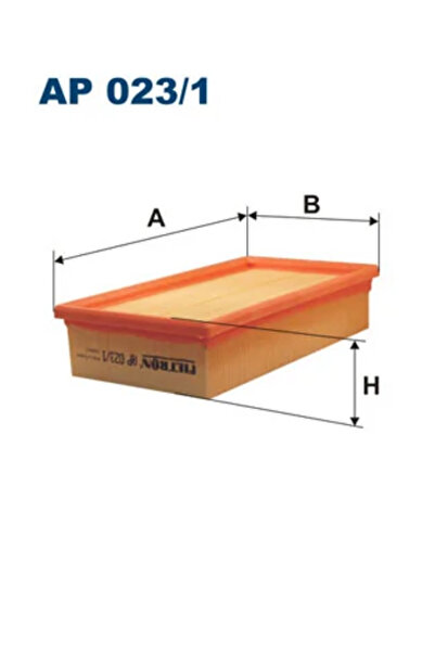 Filtron Air Filter Ford Transit Platform / Chassis (e_ _) 1991-1994 Petrol