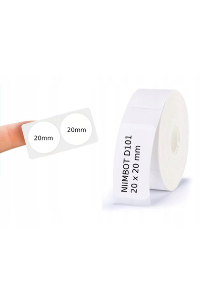 Other Etichete autocolante NIIMBOT ROTUNDE 20*20mm 290 buc