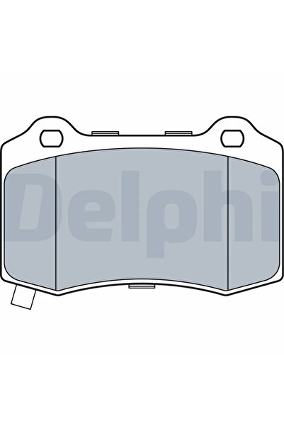 DELPHİ Комплект накладки за дискови спирачки Jeep Grand Cherokee 3/Grand Cher...