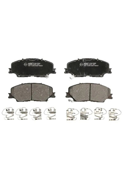 Abe Комплект спирачни накладки за преден мост, дискови спирачки Isuzu D-Max 3