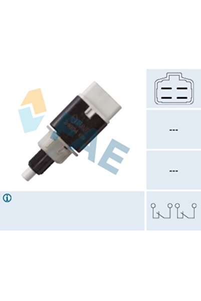 FAE Превключвател на стоп светлините Opel Agila Suzuki Alto 7/Grand Vitara 1/...