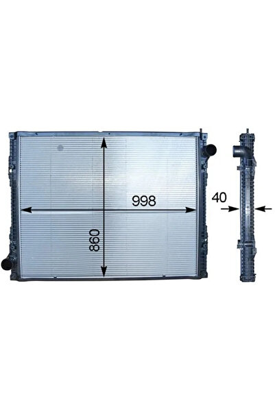 MAHLE Radiator Racire Motor Scania P 1/R 1/T